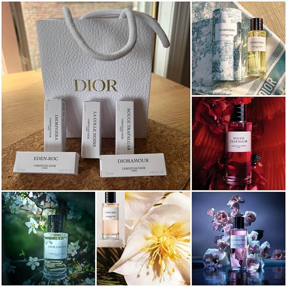 DIOR Mens 2025 Perfume Set w/ Gift Bag Travel Size